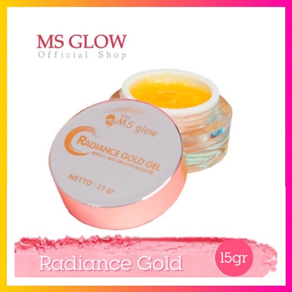 

MS glow Radiance gold gel smoot white Gusmi