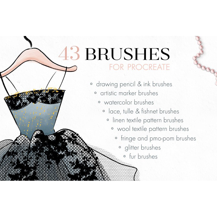 Procreate Brush - Procreate Fashion Illustration Set