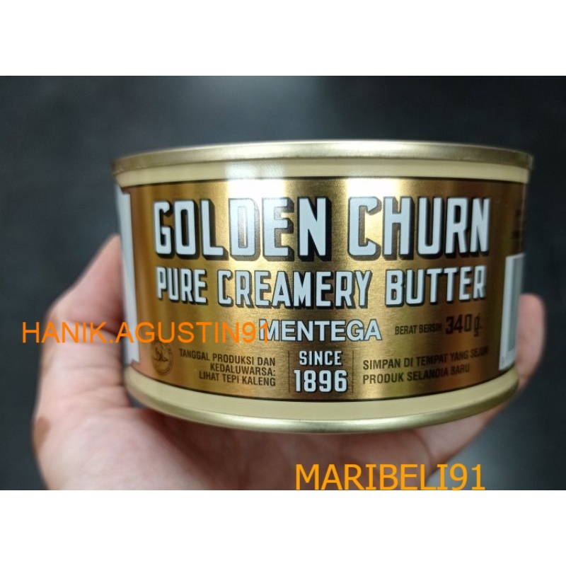 

Golden Churn New Zealand 340gr Butter / Mentea