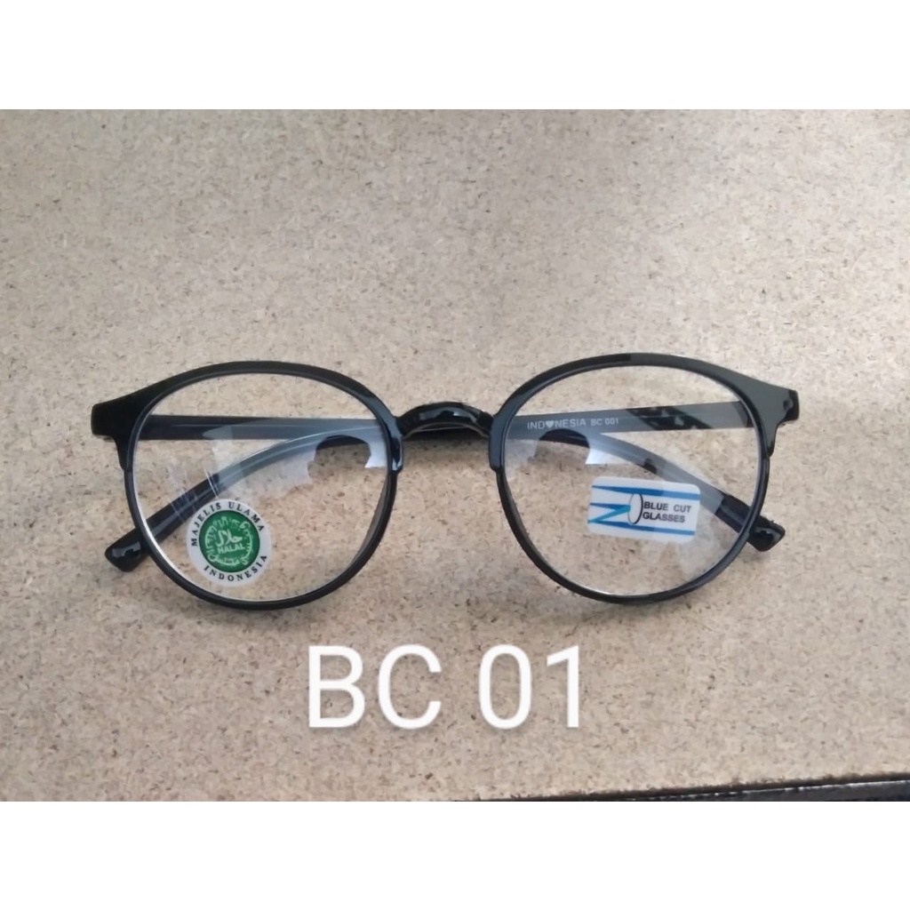 Kacamata Anti Radiasi BC 001 Frame Hitam