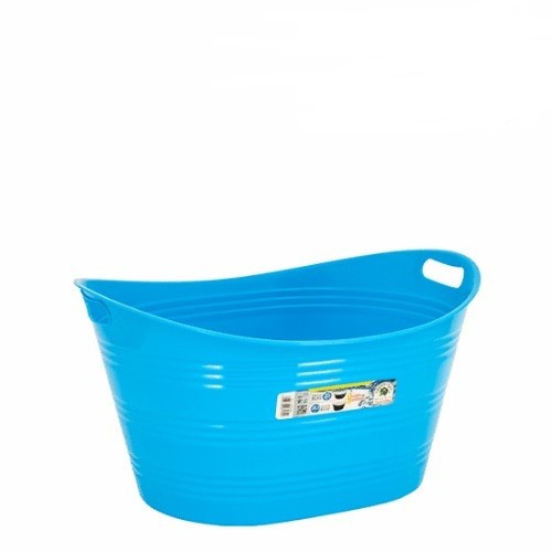 Green Leaf 8132 28,5 Liter Baskom Oval Sequana Bak Plastik Ember Basin