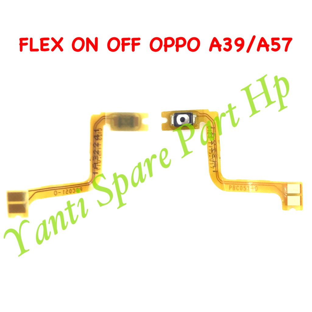 Flexible On Off Oppo A39 A57 Original Terlaris New