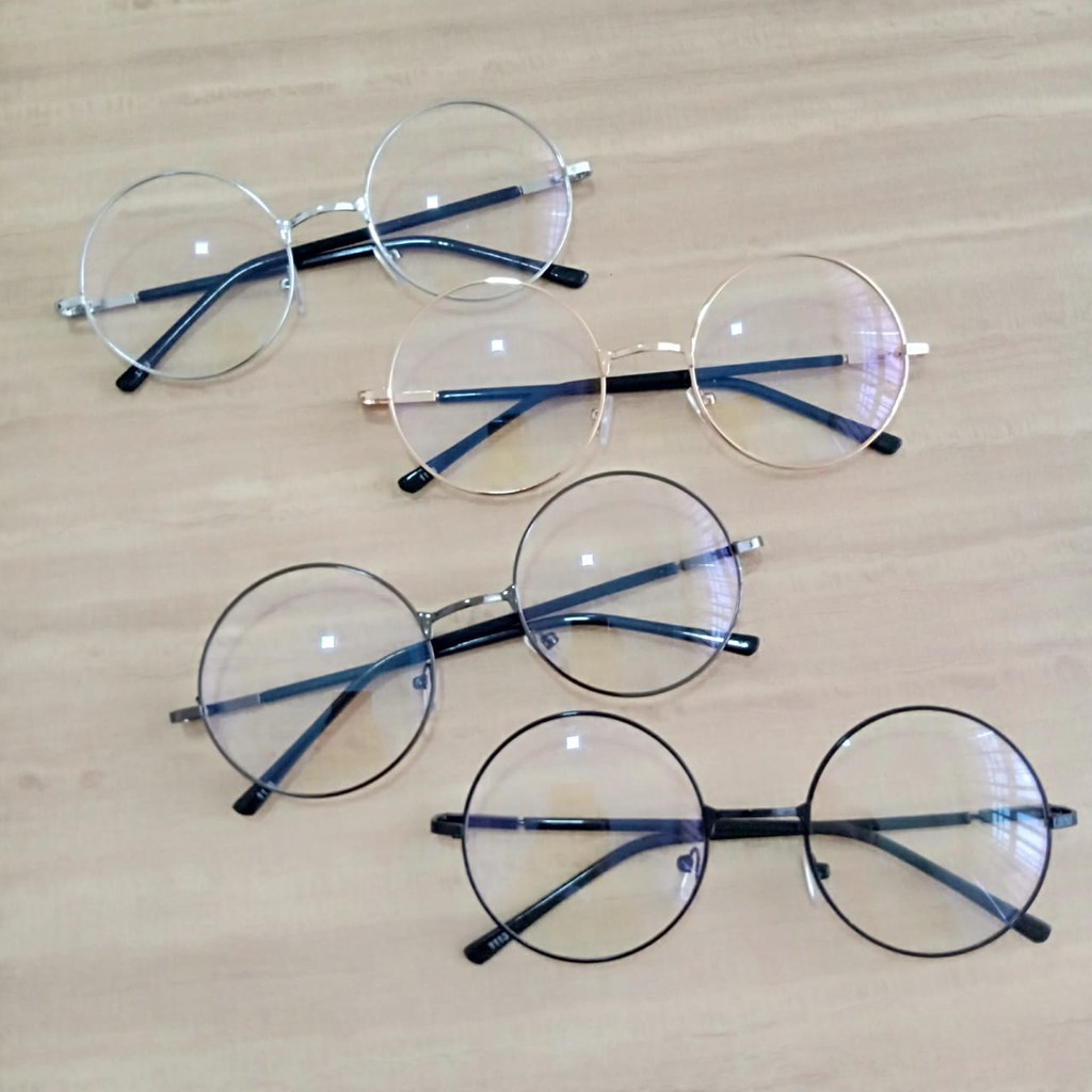  Gambar  Kaca  Mata Bulat Bening  Juwitala