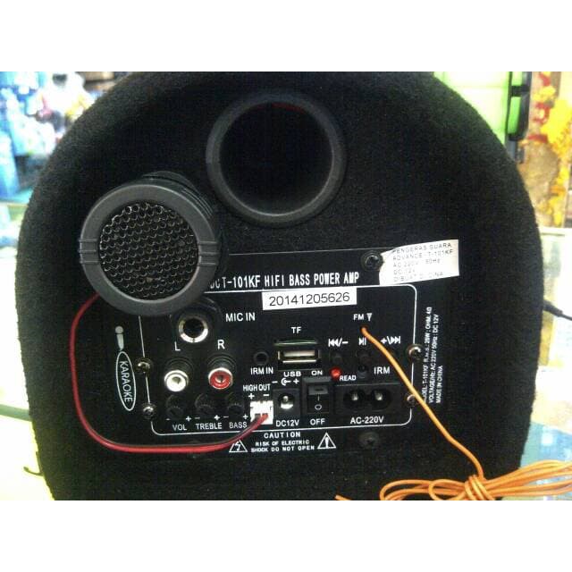 Speaker Aktif Tabung Mobil/Rumah Advance T101 KF