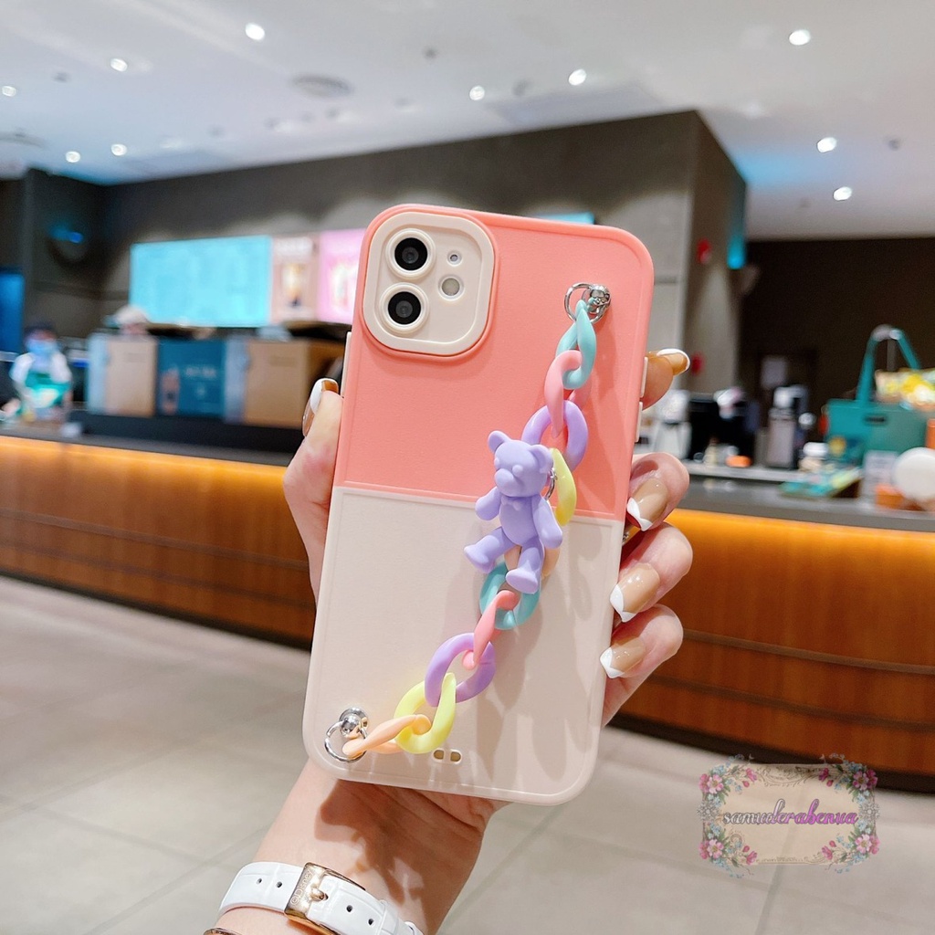 CASE FYP RANTAI BONEKA MACARON PROCAMERA XIAOMI REDMI 5A 6A 8 8A PRO 9 9A 9C 10A POCO C3 9T 10 10C SB4189