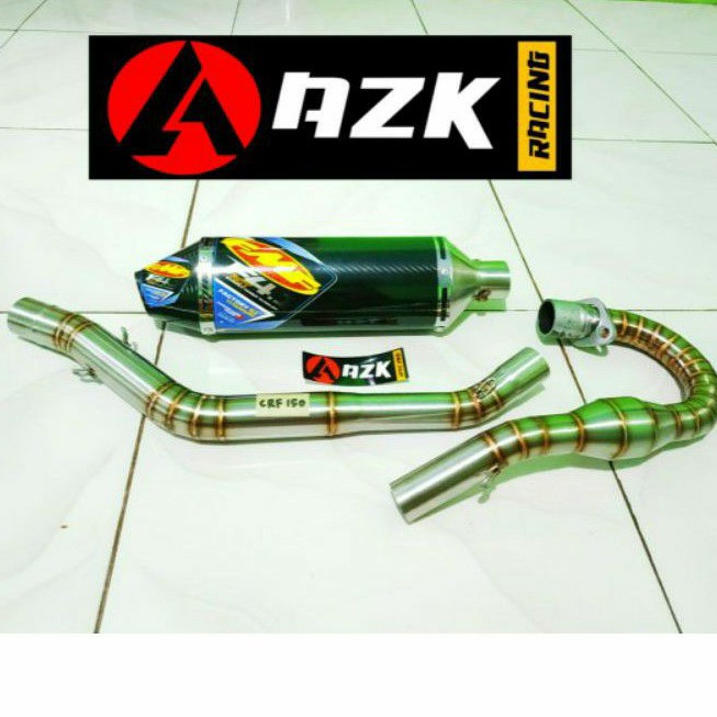 Knalpot FMF Honda CRF 150 Full Stainless