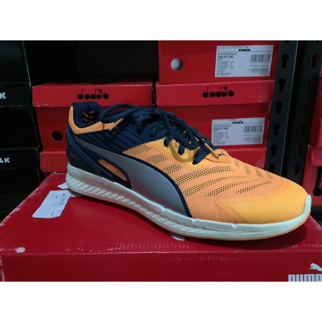 SALE Puma Ignite v2 Orange Original Sepatu Olahraga Running Fitness Gym Pria