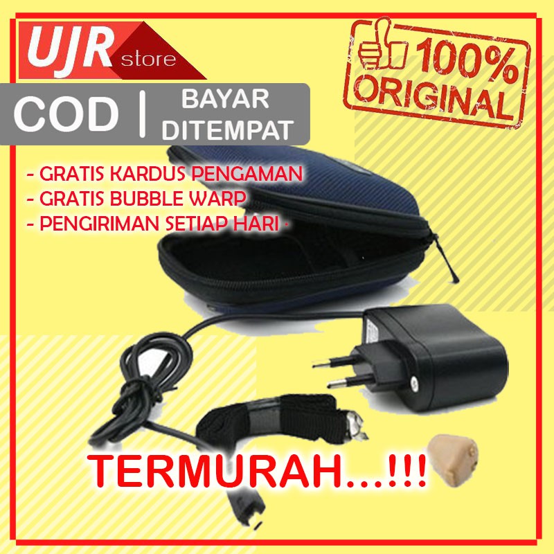 Original Original Alat Bantu Dengar Pendengaran Bion Rechargeable Hearing Aid Orang Tua Tuli Tuna