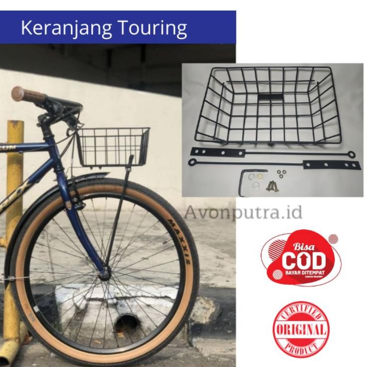 Barang Pilihan.. [ PROMO ] Kranjang Keranjang touring sepeda Mtb Sepeda lipat seli Sepeda polygon fi