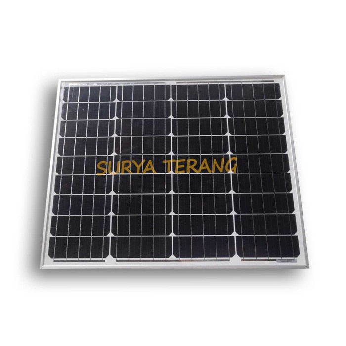 Solar Panel 50Wp Monocrystalline (Panel Surya 50Wp/50Watt,Solar Cell)