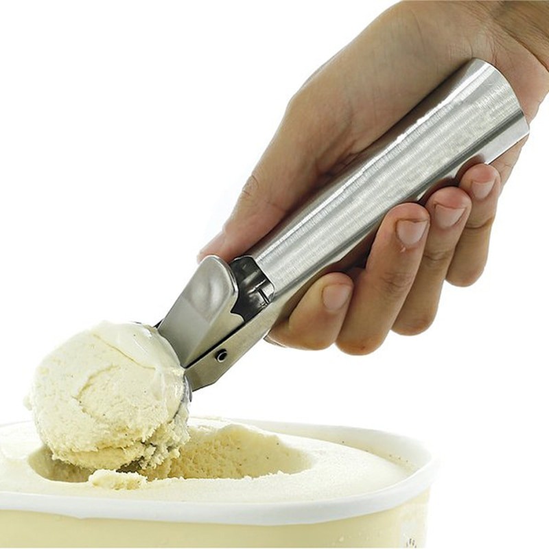 Sendok Cetak Bulat Buat Takar Es Krim Gula Kopi Anti Freeze Ice Cream Scoop Spoon Tebal High Quality