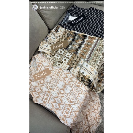 ALULA DRESS (BLACK L XL & ARMY M) by Javina Official