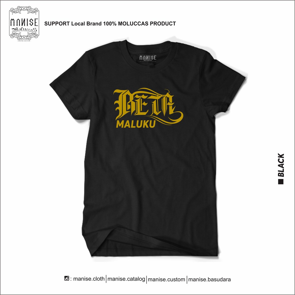 MANISE.cloth | BETA MALUKU - KAOS AMBON-MALUKU