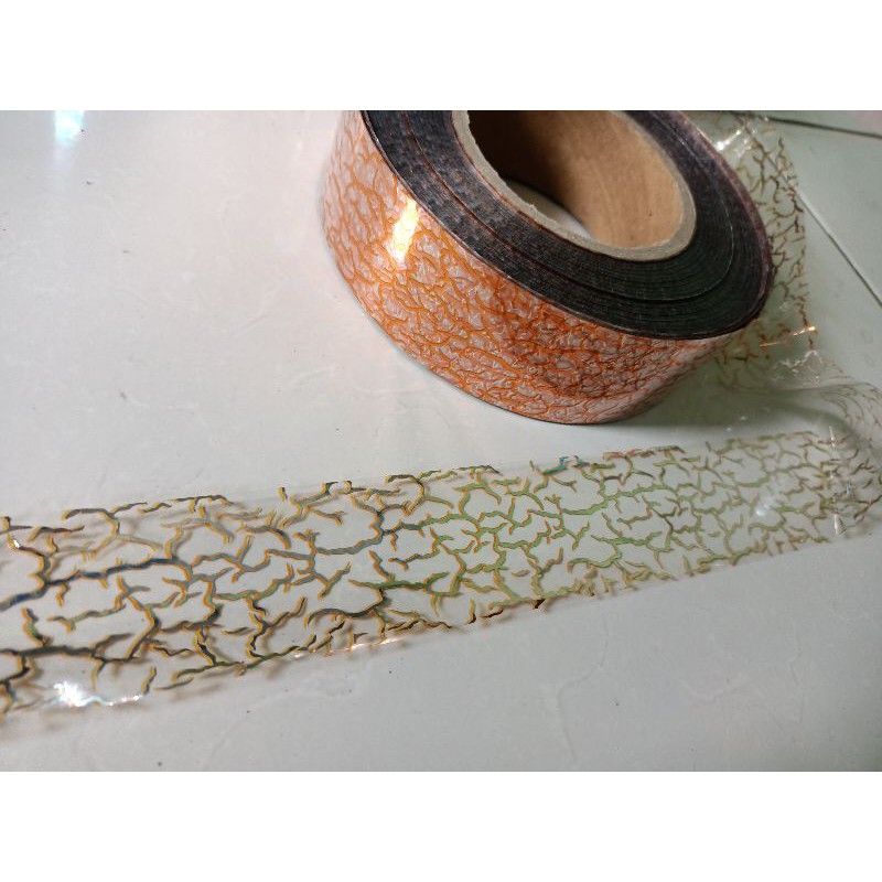 

Hot stamping foil motif kilat petir