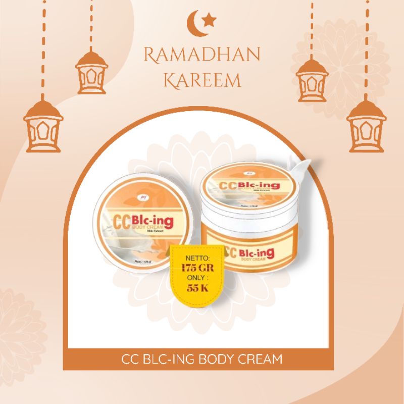 Blc-ing Puteri Rinjani - CC Bleaching Body Cream Puteri Rinjani / PRJ - Kemasan Baru - Body Lotion P