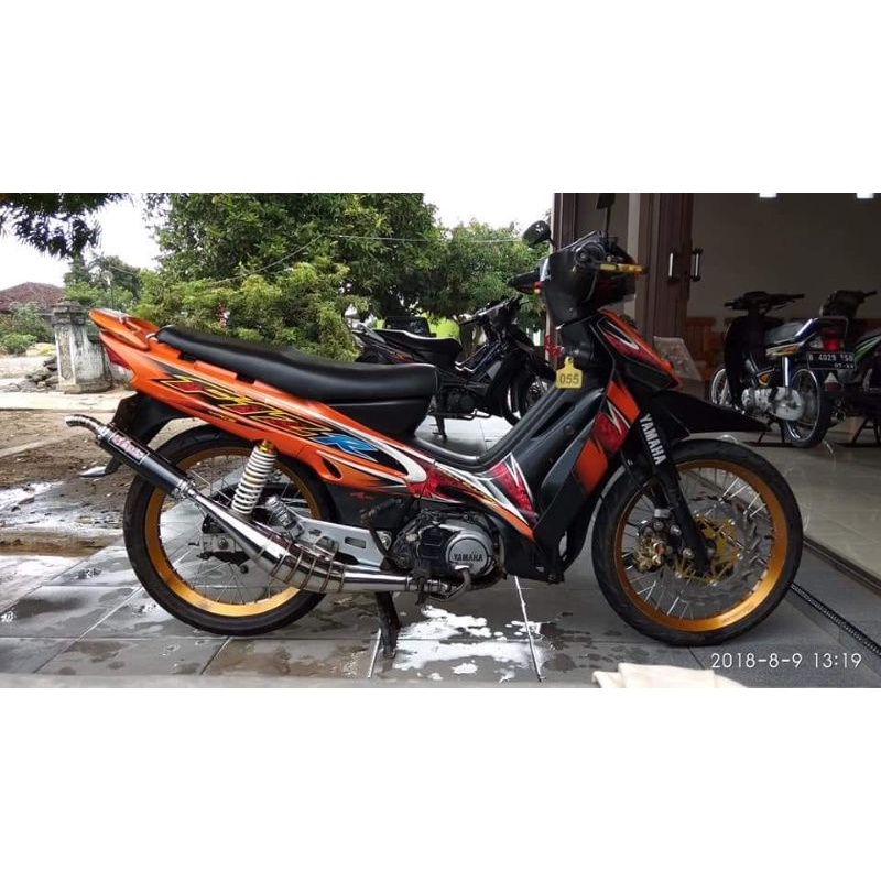 Knalpot Racing Fiz R, Fiz, Force 1, tipe Kolong Samping by MAMS RACING