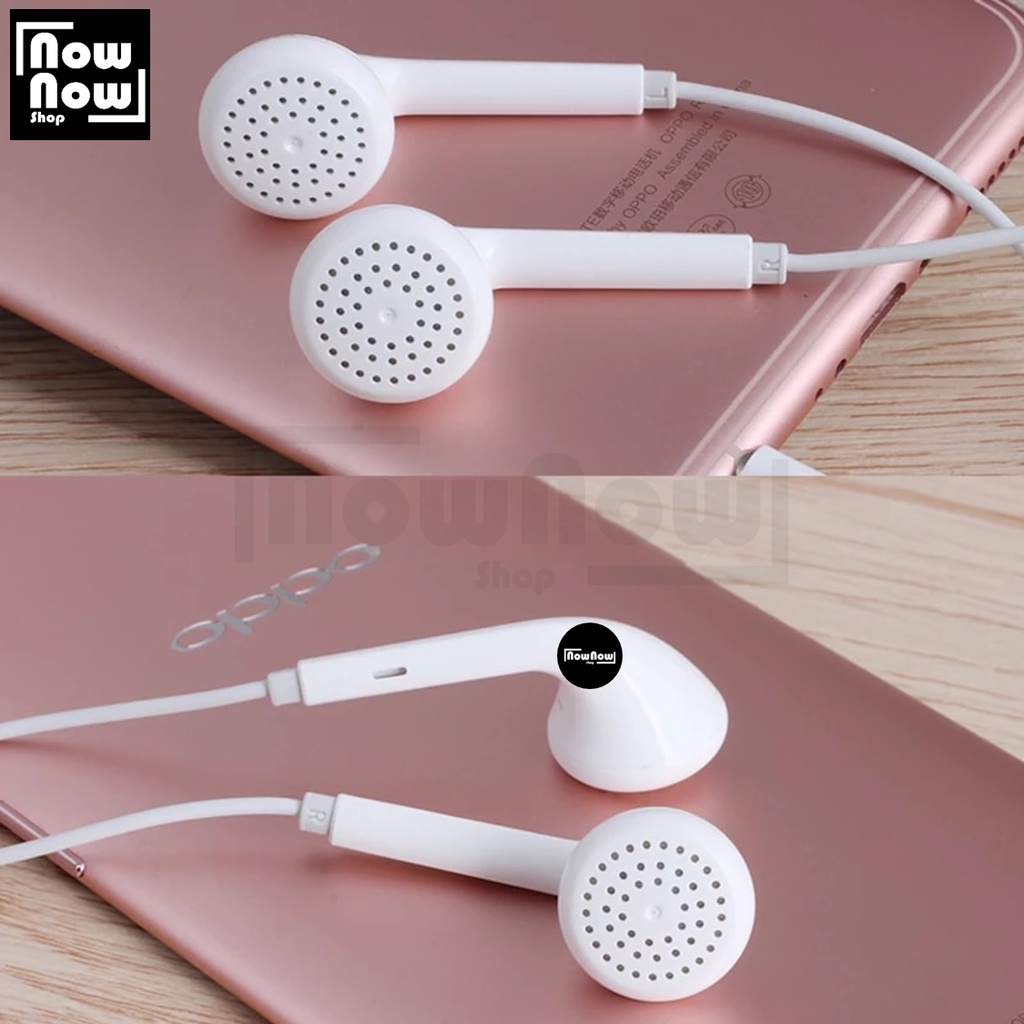 Headset Earphone Handsfree Oppo MH-133 OPPO F7 F9 F1 R17 R11 R11 Plus R11s R11s Plus R9 R9 Plus R9s R9s Plus Earbud Stereo Handset Strong Bass