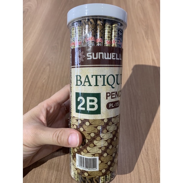 

Pensil tabung batik isi 36