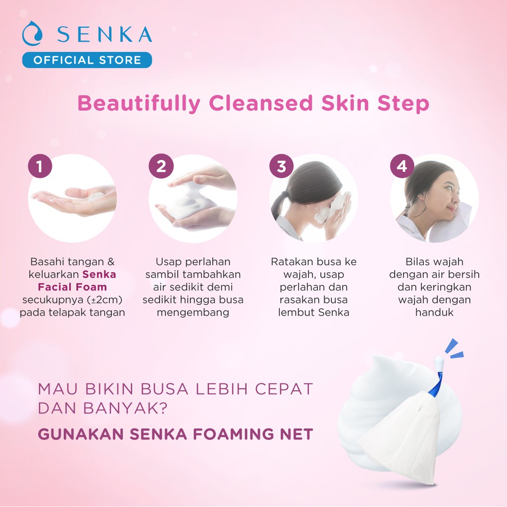 SENKA PERFECT COLLAGEN SENKA PINK ORIGINAL (BPOM) 120G