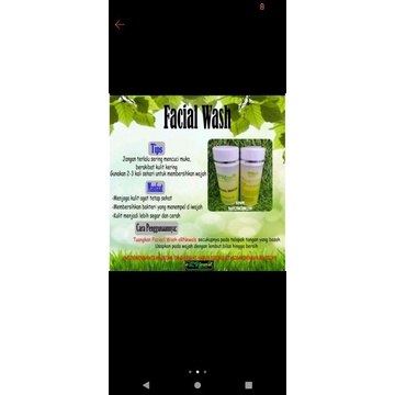 Facial wash ernewals skincare