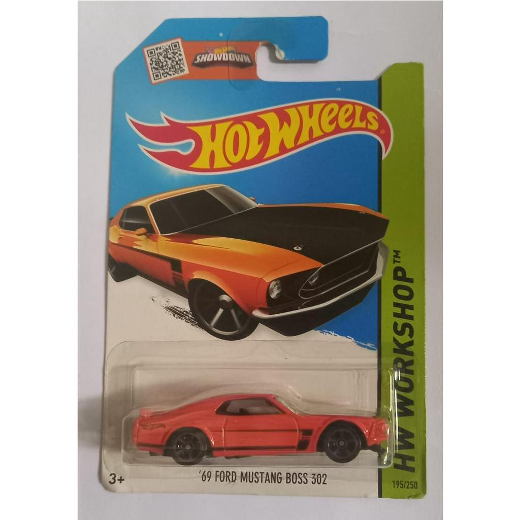 HOT WHEELS 69 FORD MUSTANG BOSS 302