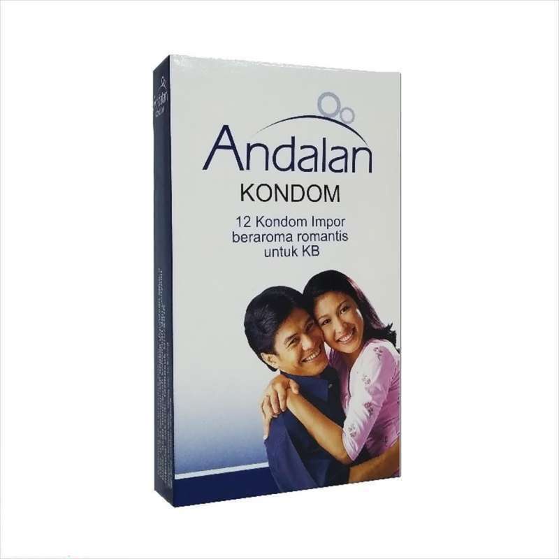 Kondom Andalan 12 s / Kondom Andalan isi 12 pcs / Kondom Murah Bertekstur Dotted Bekualitas PRIVASI 