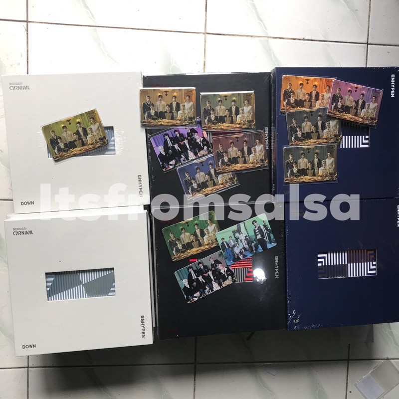 [READY] ENHYPEN border carnival album with aladin benefit