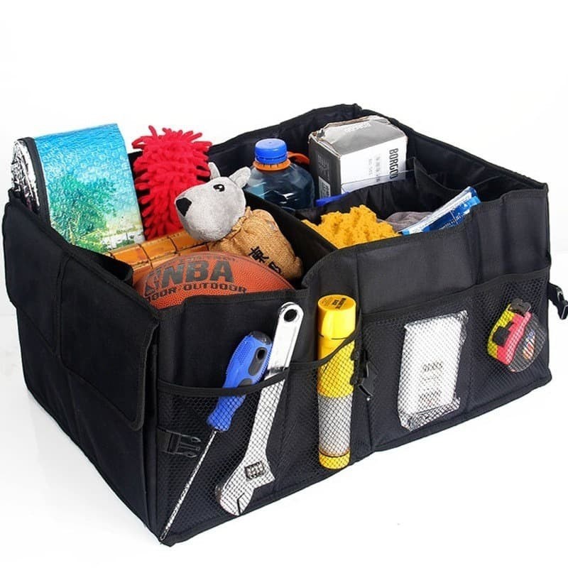 TEMPAT TAS ALAT SERBAGUNA BAGASI MOBIL - Car Toolbox Tool Storage Car Trunk Storage Organizer Mobil