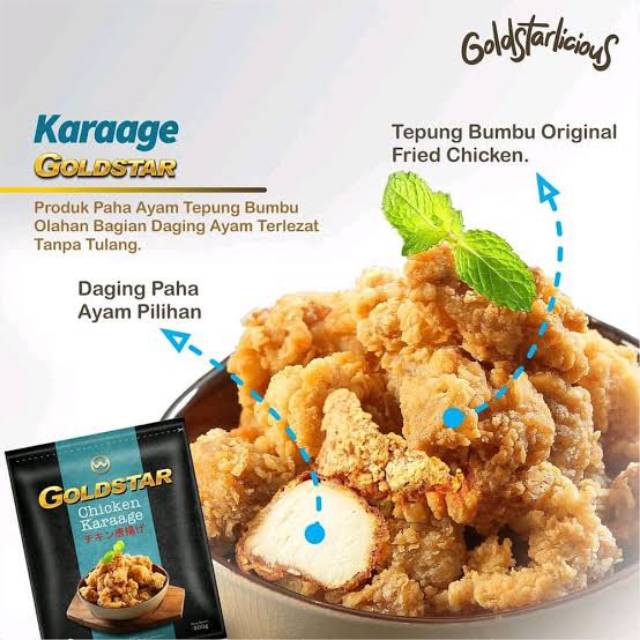 

Chicken Karage Karaage GOLDSTAR OLAHAN AYAM