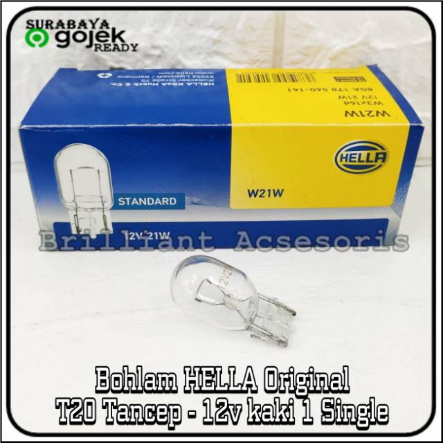 Hella Original - Bohlam Stop / Sein / Atret / Mundur / Reting - Type T20 Tancep