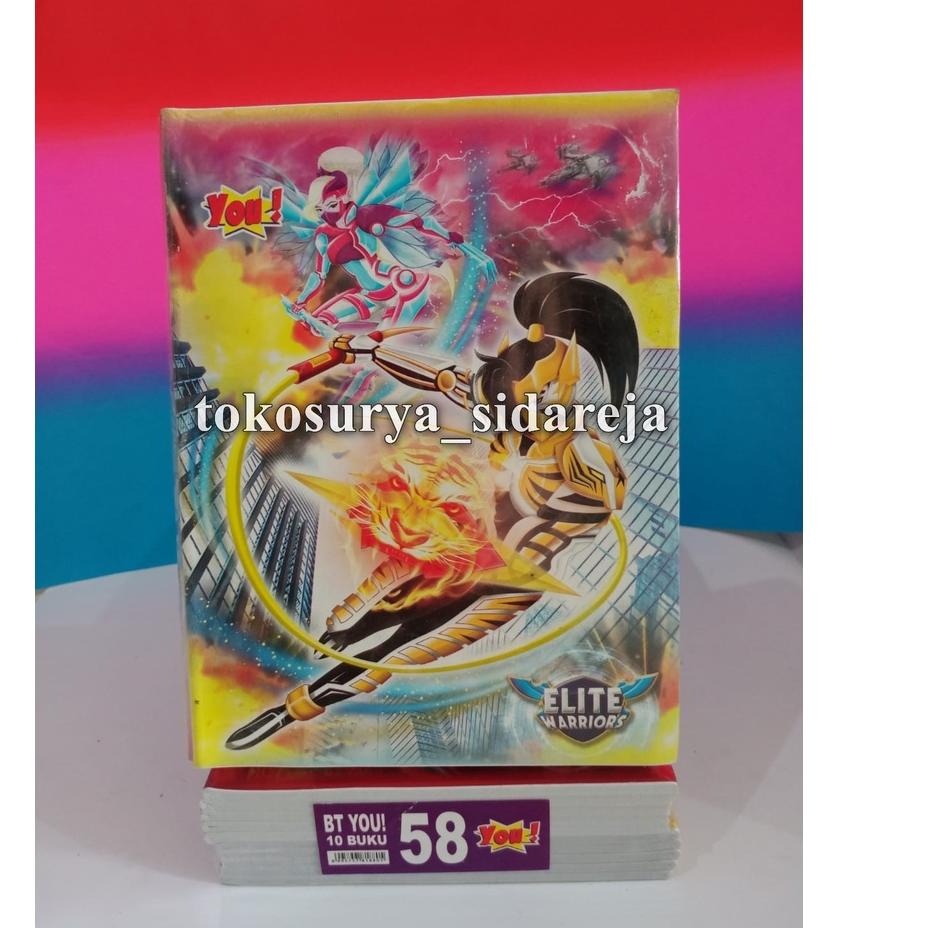 

⸨JoQ♚⸩ ⭐️ BUKU TULIS SEKOLAH YOU ISI 10 BUKU 58 LEMBAR / BUKU TULIS MURAH YOU ISI 58 LEMBAR //Limited.edition