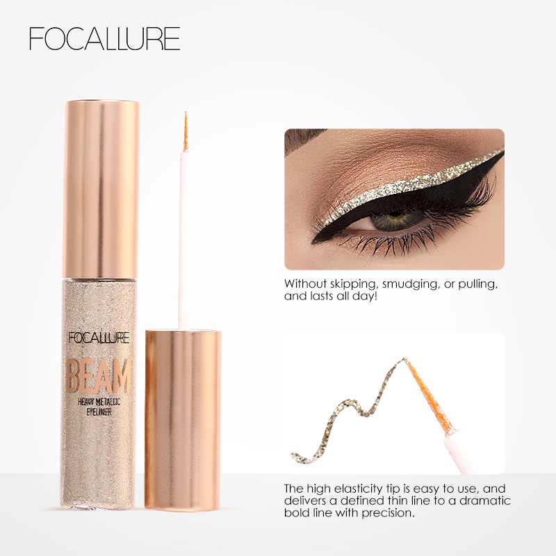 Focallure Heavy Glitter Eyeliner Focallure Eyeliner Waterproof Focallure Eyeliner Warna Focallure Liquid Eyeliner Focallure Eyeliner Cair Focallure Focallur Focalure Fucallure Foccalure