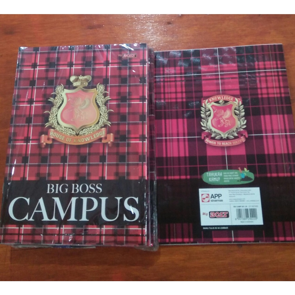 

BUKU TULIS BIG BOSS ISI 36 BUKU TULIS CAMPUS BUKU TULIS BESAR
