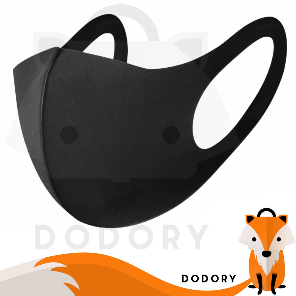 DODORY MS01 Masker Scuba Kain Dewasa Dan Anak Warna Polos Earloop