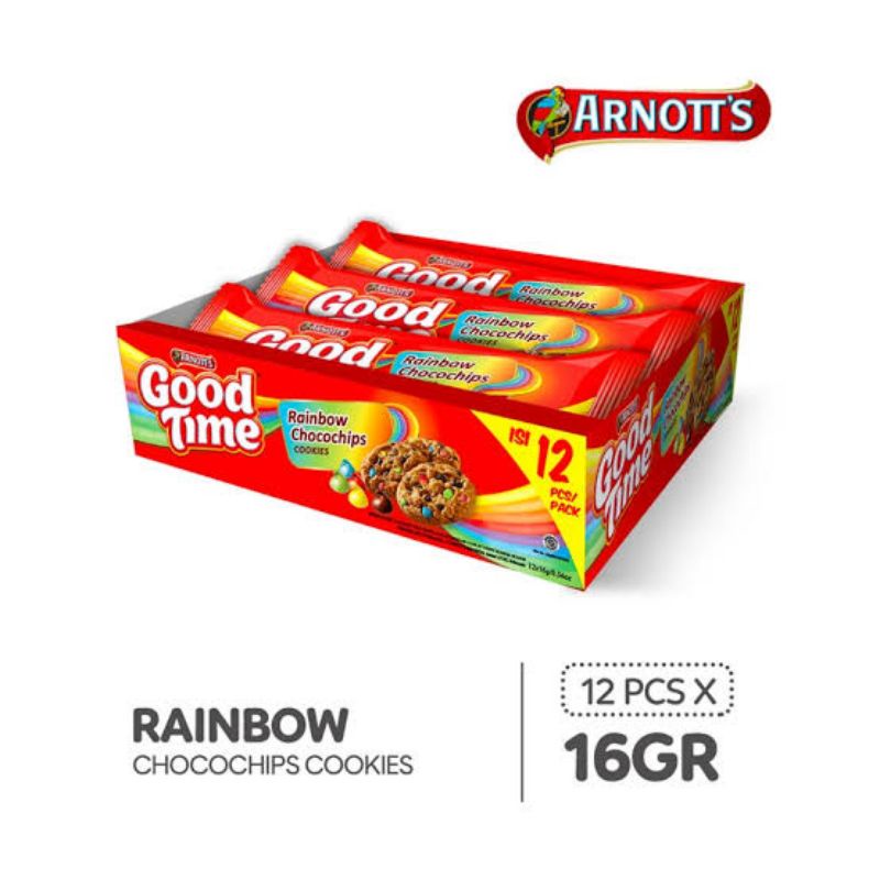 

GOOD TIME CHOCOCHIPS RAINBOW SINGLES PACK