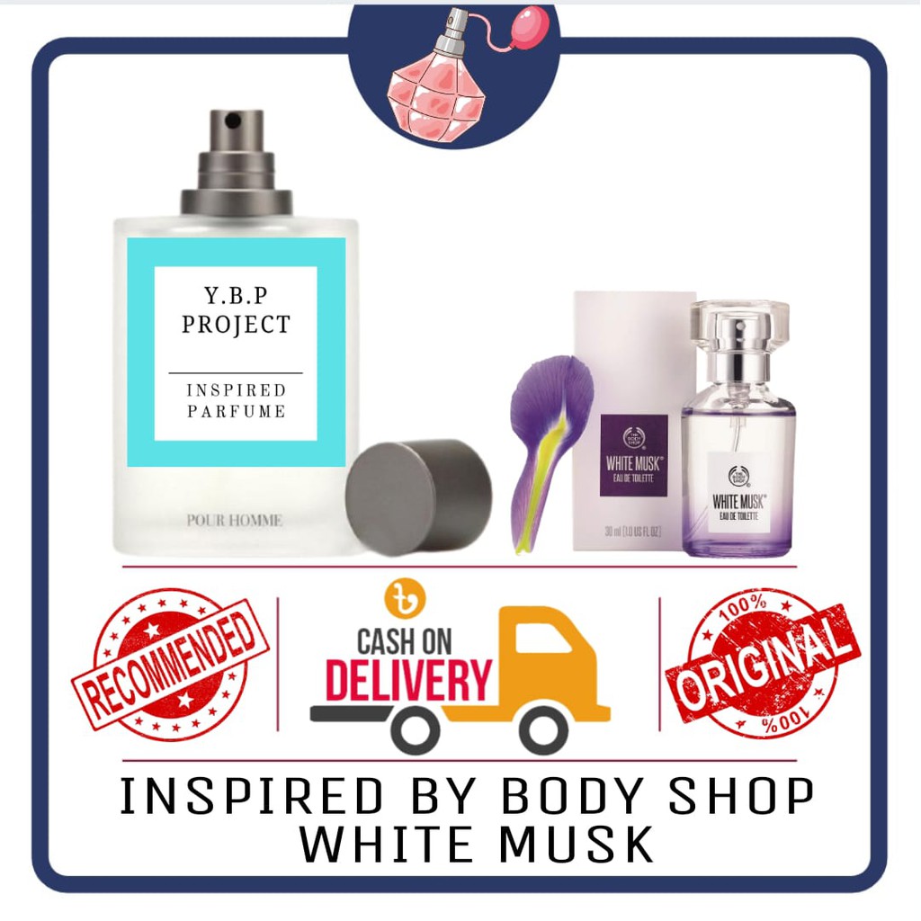 PARFUM WANITA BODY SHOP WHITE MUSK 100% ORIGINAL - FARFUM WANITA ORIGINAL BODY SHOP WHITE MUSK
