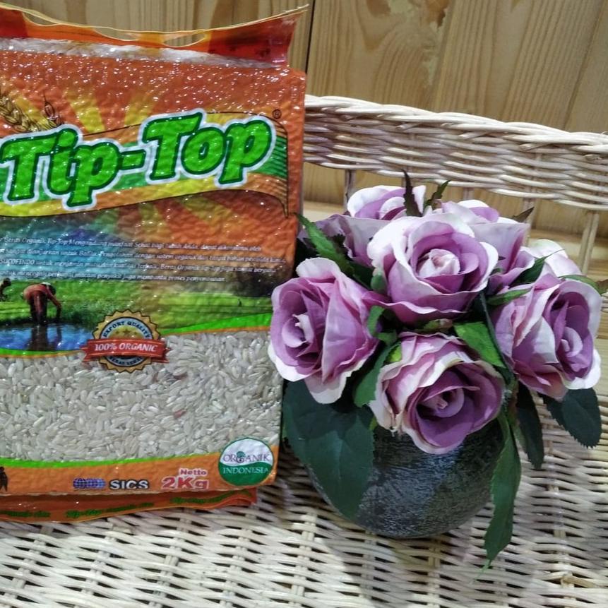 

COD✔️TIP TOP ORGANIC BROWN RICE, 2KG|KD6