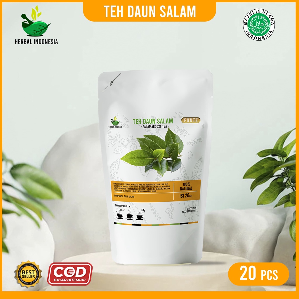 

AMPUH & TERPERCAYA OBATI KOLESTEROL KAMBUHAN Teh Herbal Celup Daun Salam Turunkan Kadar Kolesterol dan Kadar Gula Darah Obat Kolesterol Asli Alami