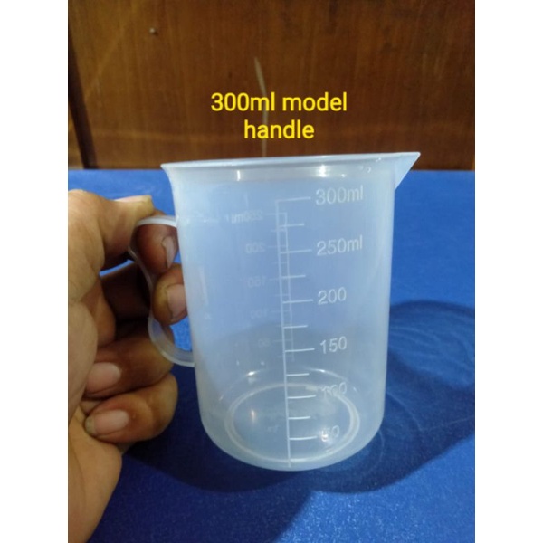 Gelas Takar 300ml-Gelas Ukur 300ml Handle