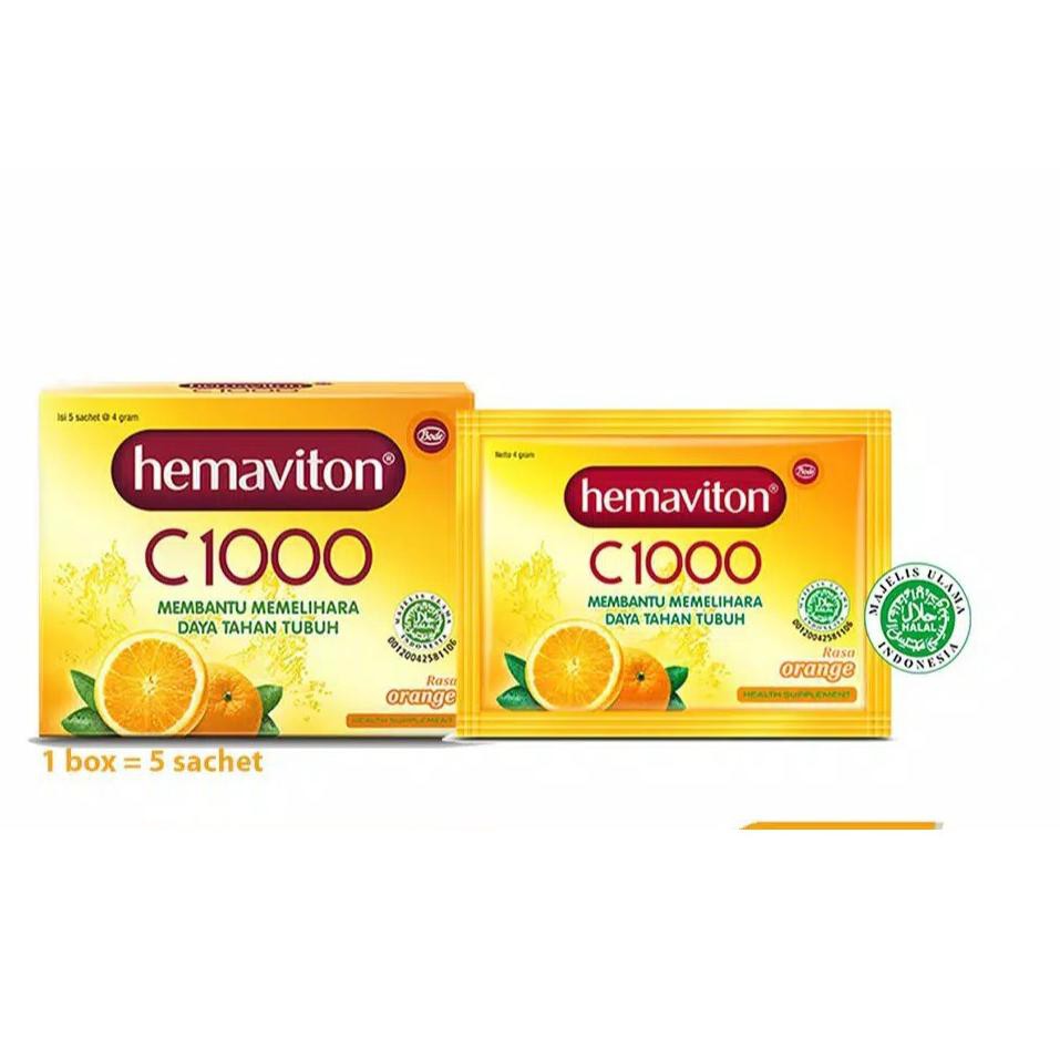 

TZ0 Hemaviton C 1000 sachet Orange isi 5✭ (Big Sale)