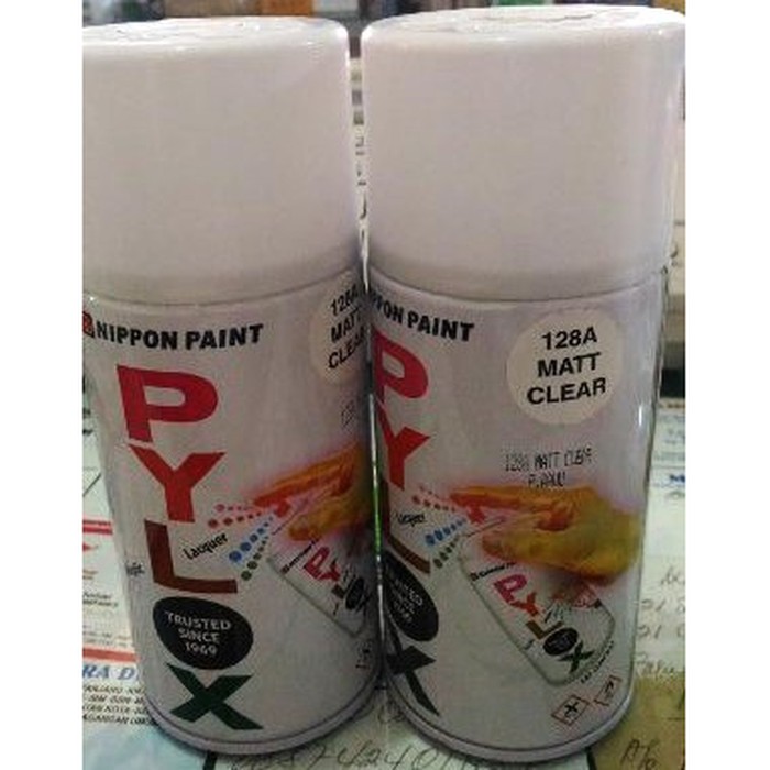 

Cat Semprot Pylox No 128A Warna Matt Clear