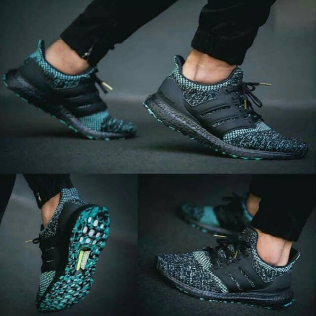 adidas ultra boost 4.0 core black true green