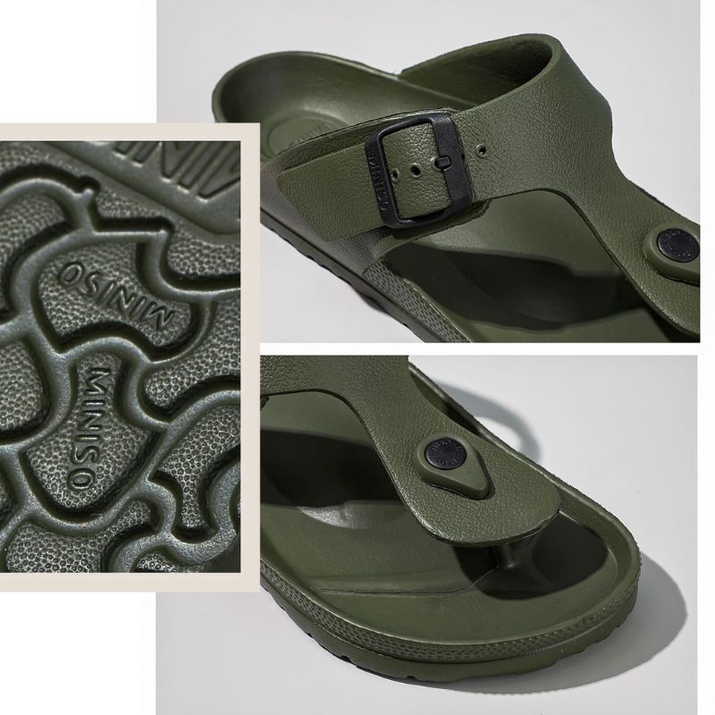 Miniso Sandal JEPIT Sendal Selop Men's &amp; Women's Flip Flops