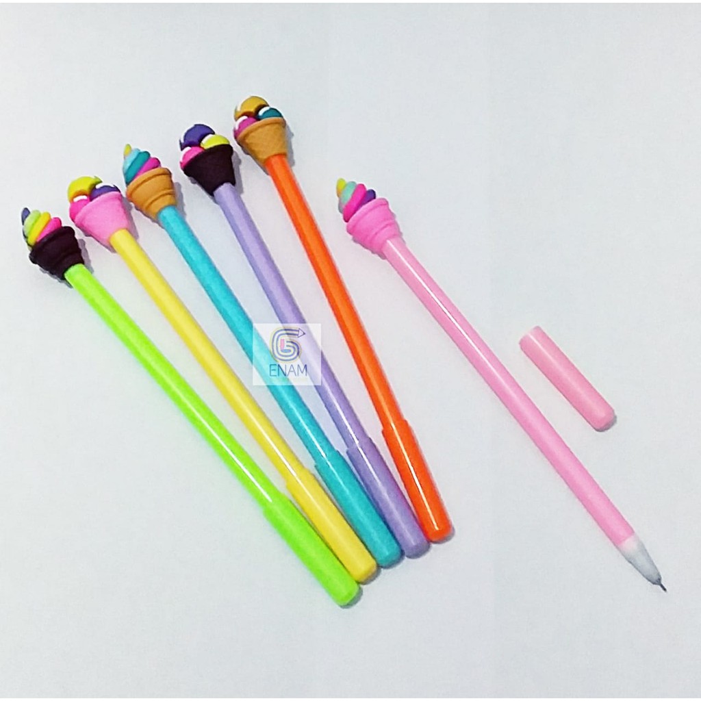 

Pen Gel Bentuk Ice Cream 075 1Pcs