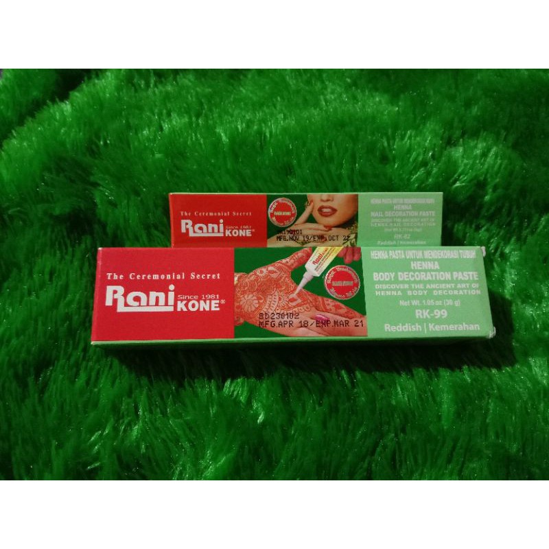 Rani Kone Henna | Rani Kone Henna 30g | Rani Kone Henna 6g