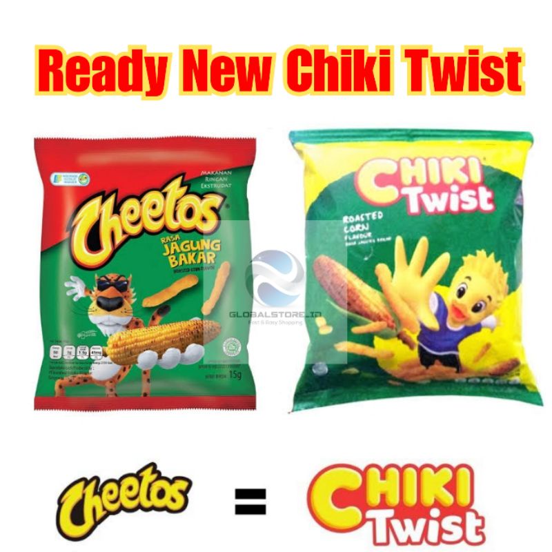 

Chiki twist rasa jagung bakar 75gr