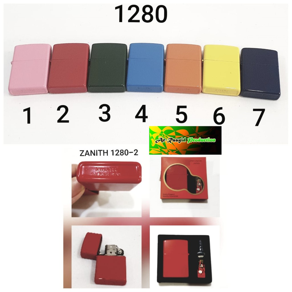 Korek Api Minyak Set Kantai ZNH Zanith Warna 1280