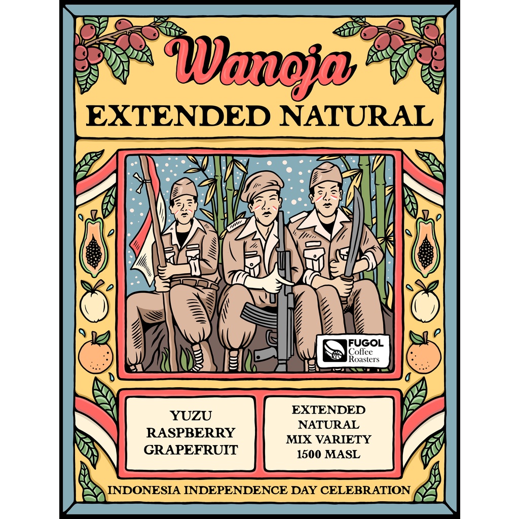 

Kopi Arabika WANOJA EXTENDED NATURAL (200 gr) Single Origin Specialty Coffee Arabica