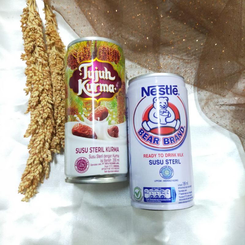 

BEAR BRAND RTD - TUJUH KURMA SUSU STERIL 200