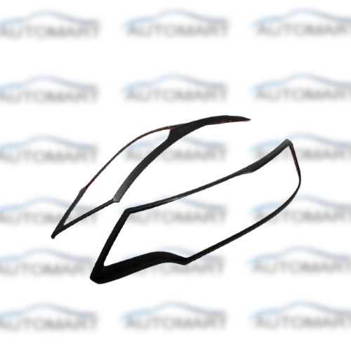 Garnish Cover Headlamp Garnis Lampu Depan Honda BRV Krom / Hitam Doff